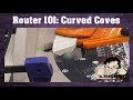 COOL ROUTER SKILL: How to cut CURVED coves for mouldings and trim