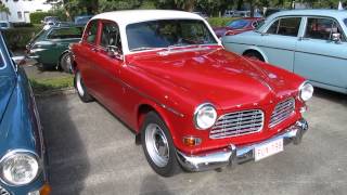 Restored Volvo Amazon 131 as good as new @ Volvo classic car fair 2013