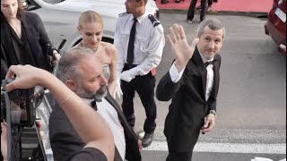 Guillaume Canet, Diane Kruger and Norman Reedus on the red carpet in Cannes
