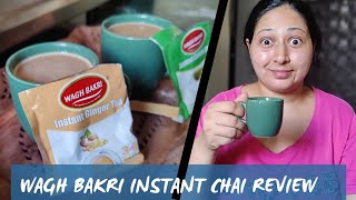 Wagh Bakri Instant Tea - Review - Subah kahi bhi ho, chai milegi tasty @waghbakriofficial