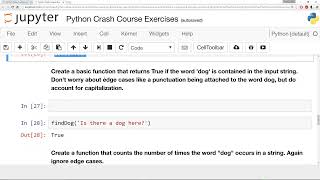 7 Python Crash Course Exercises Overview