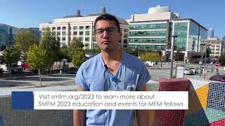 Dr. Hernandez-Lopez, looks forward to attending his first Annual Pregnancy Meeting, #SMFM23.