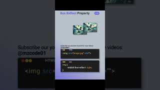 Box Reflect Property | HTML CSS #coding #webdesign #csstutorial #cssboxmodel #webdevelopment #css3