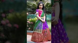 Kids Lehenga Design Ideas.. Check out my channel for detailed video 😁