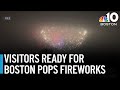 People from all over the country come to the 50th Boston Pops Fireworks Spectacular