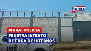 🔴🔵Piura: Policía frustra intento de fuga de internos del Centro Juvenil Miguel Grau