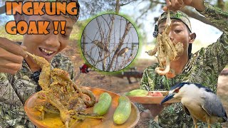 BERBURU LANSUNG MUKBANG‼️MENU INGKUNG GOAK GURIH‼️