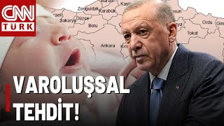 Türkiye'de Doğum Oranı Düştü! Erdoğan'dan Tepki Gecikmedi "Doğum Oranı Felaket"