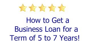 Small Business Term Loans