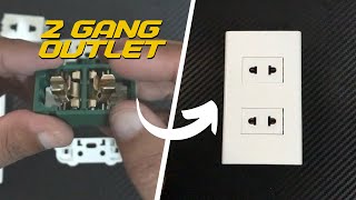 Anatomy of a 2 Gang Outlet