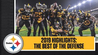 HIGHLIGHTS: Steelers defense LED THE NFL IN SACKS in 2019 | Best plays from the defense