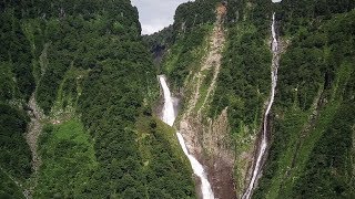 4K 称名滝ドローン空撮 日本一の落差！！