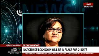 SA under lockdown | ANC reacts to government's measures to fight COVID-19