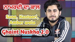 Ghaint Nuskha 2.0 || Sona Chandi Kastoori Amber Wala Namardi da Kal