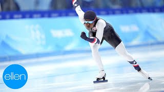 Erin Jackson is Speed Skating into History #shorts #ellen