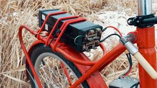 Old soviet bicycle electric conversion