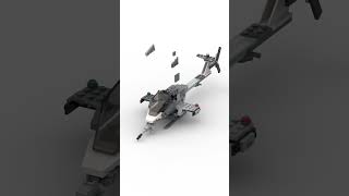 AH-1B Striker Building Animation (Custom LEGO Attack Helicopter) #customlego #attackhelicopter