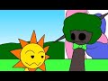 Sun Junior and Mr. Tree (Sprunki Animation)