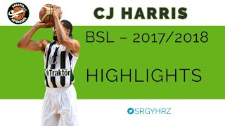 CJ Harris - Sakarya BŞB Basketbol 17/18 Highlights