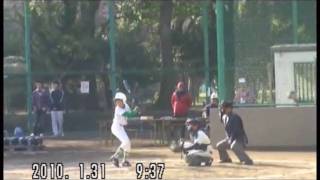 平成21年度送別大会決勝戦2010.01.31（4回裏）