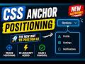 Stop Using JavaScript For Tooltips! (CSS Anchor Positioning)