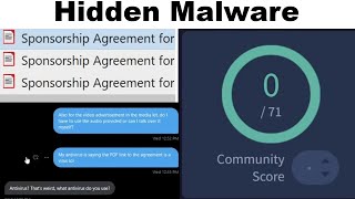 They tried to hack me with UNDETECTED Malware
