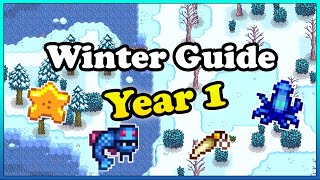 Full Guide for your First Winter- Stardew Valley