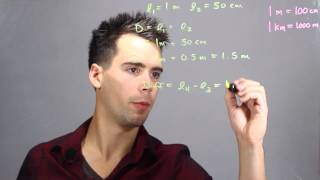 How to Add \u0026 Subtract Metrics : Solving Math Problems