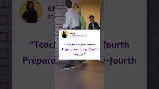 Teaching is a therapy for teachers | TeacherPreneur Shorts