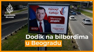 Mile Dodik nas gleda s bilborda širom Beograda