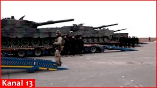 Another 10 Leopard 2 tanks sent by Poland have arrived in Ukraine