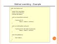 OOP in Java - Inheritance - Chapter 6