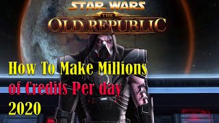 SWTOR: How to Make Millions of Credits Per Day for Beginners 2022