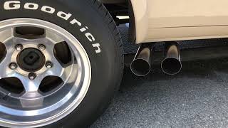 ダッジラムバン　マフラー音　dodge ram van exhaust sound   5.2L   V８