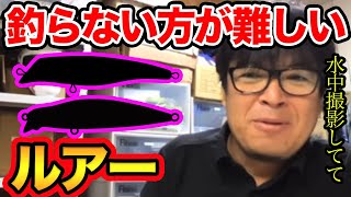 【村岡昌憲】このルアーは釣れない動きがない。fimoの水中映像の話