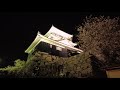 dji pocket2 夜の浜松城 桜の季節に行ってみた【4k】visited hamamatsu castle at night during the cherry blossom season.