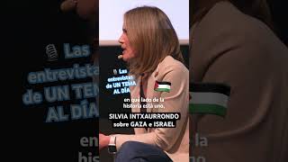 🎙️🇵🇸 SILVIA INTXAURRONDO sobre #GAZA e #ISRAEL #periodismo #palestina #podcast #tv #shorts