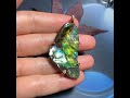 ammolite pendant ammolite gemstone ammonite naturalgems beauty jewelry pendant crystals