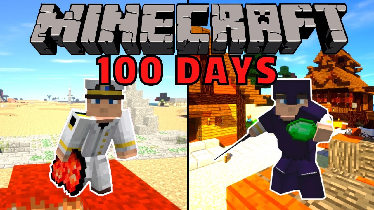 I Survived 100 Days REBUIDLING CIVILIZATION in a NUCLEAR WASTELAND in Hardcore Minecraft