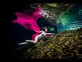 Cenote video shot Underwater in Mexico, with Aksana