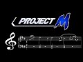 Project M Theme (Piano Sheet Music)