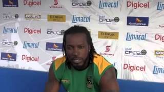 Chris Gayle Interview for Caribbean Premier League - CPL T20