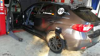 Subaru STI 2008 EDM with EJ207 JDM engine, first start