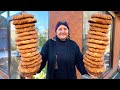 Simit - Traditionelles Türkisches Straßenessen. Omas hausgemachtes Melasse-Bagel-Rezept