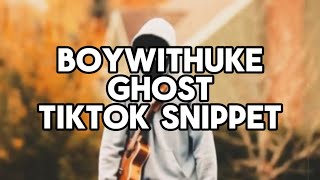 Boywithuke Ghost Tiktok Snippet Chords Chordify