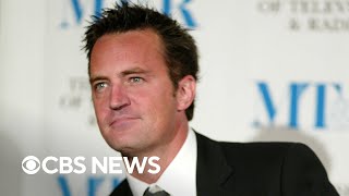 Tributes pour in for "Friends" star Matthew Perry