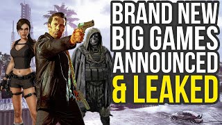 Brand New Big Games Announced & LEAKED (New Tomb Raider Game, Next Ghost Recon & More)