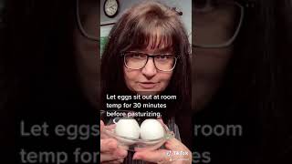 How to Pasteurize Eggs 🥚