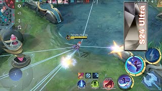 Samsung Galaxy S24 Ultra (Gameplay Mobile Legend)