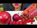 asmr fresh fruit platter *makan buah segar* ताजे फल खाएं mukbang massive eating sounds